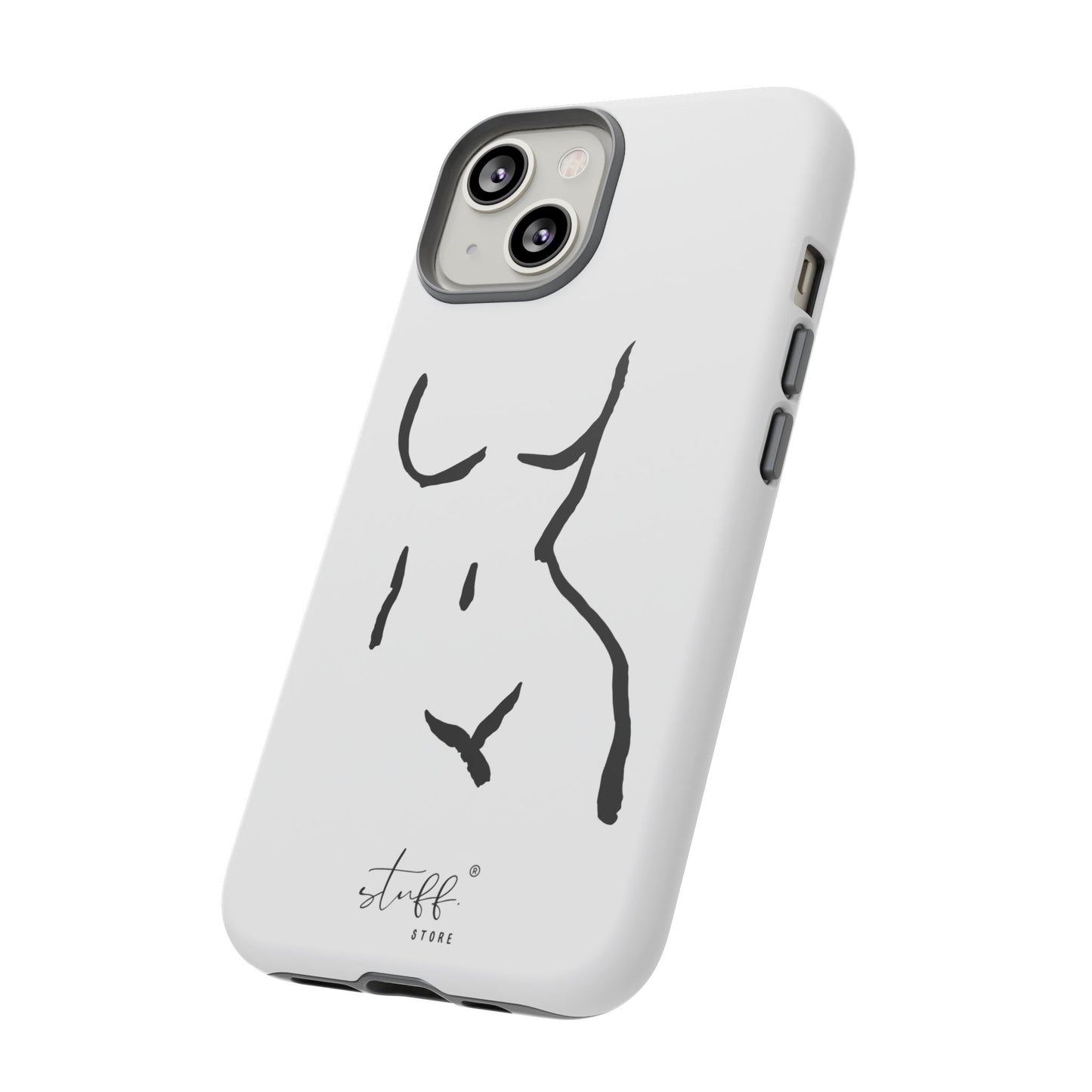 The Curve Case | Resistant double protection shell with Minimalist Design by Women