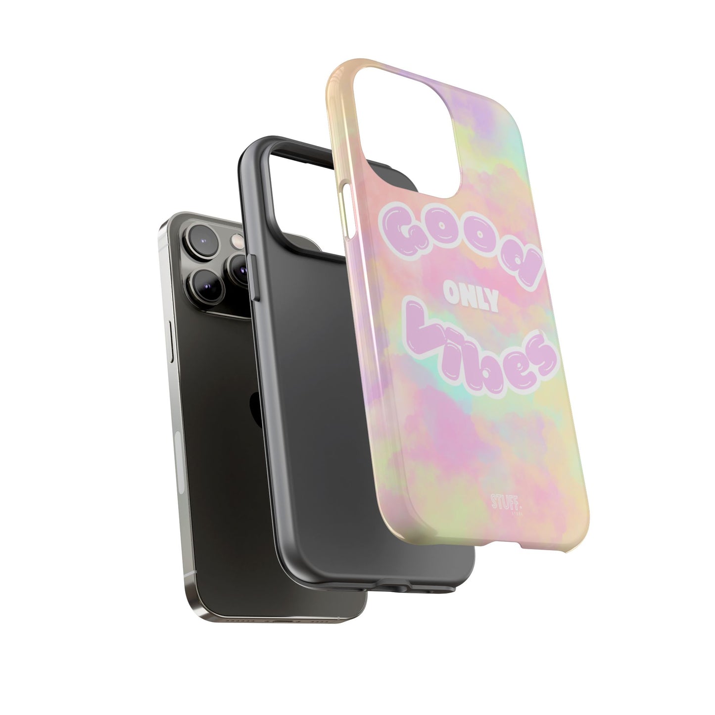 Good Vibes Only Case | Coque résistante double protection avec Design Aesthetic