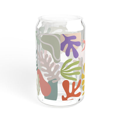 Pastel Jungle Cup | Tasse anti-fuite pratique et étanche pour boissons chaudes et froides – 470ml