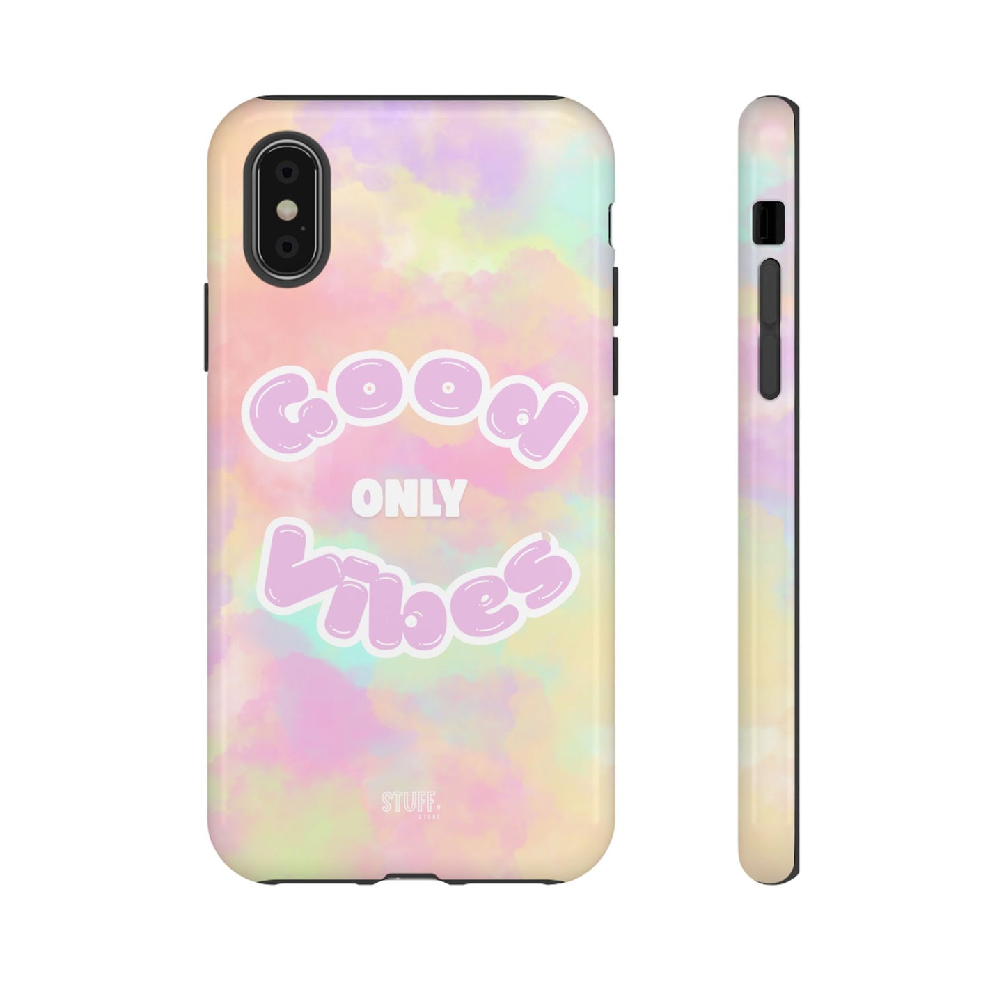 Good Vibes Only Case | Coque résistante double protection avec Design Aesthetic