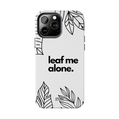 Leaf Me Case | Coque résistante double protection avec design minimaliste