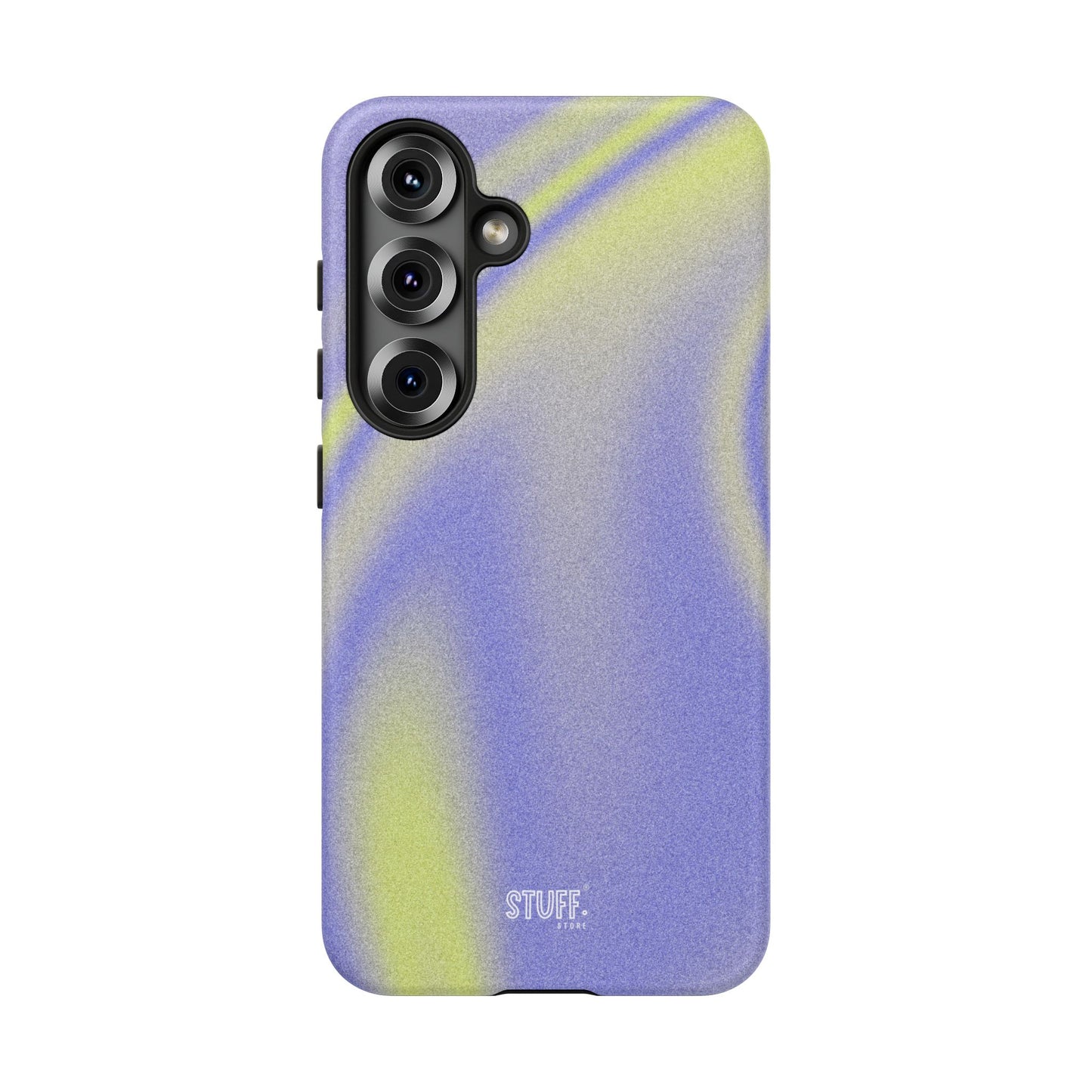 Vibrant Case | Coque résistante double protection anti-choc - Violet & Jaune