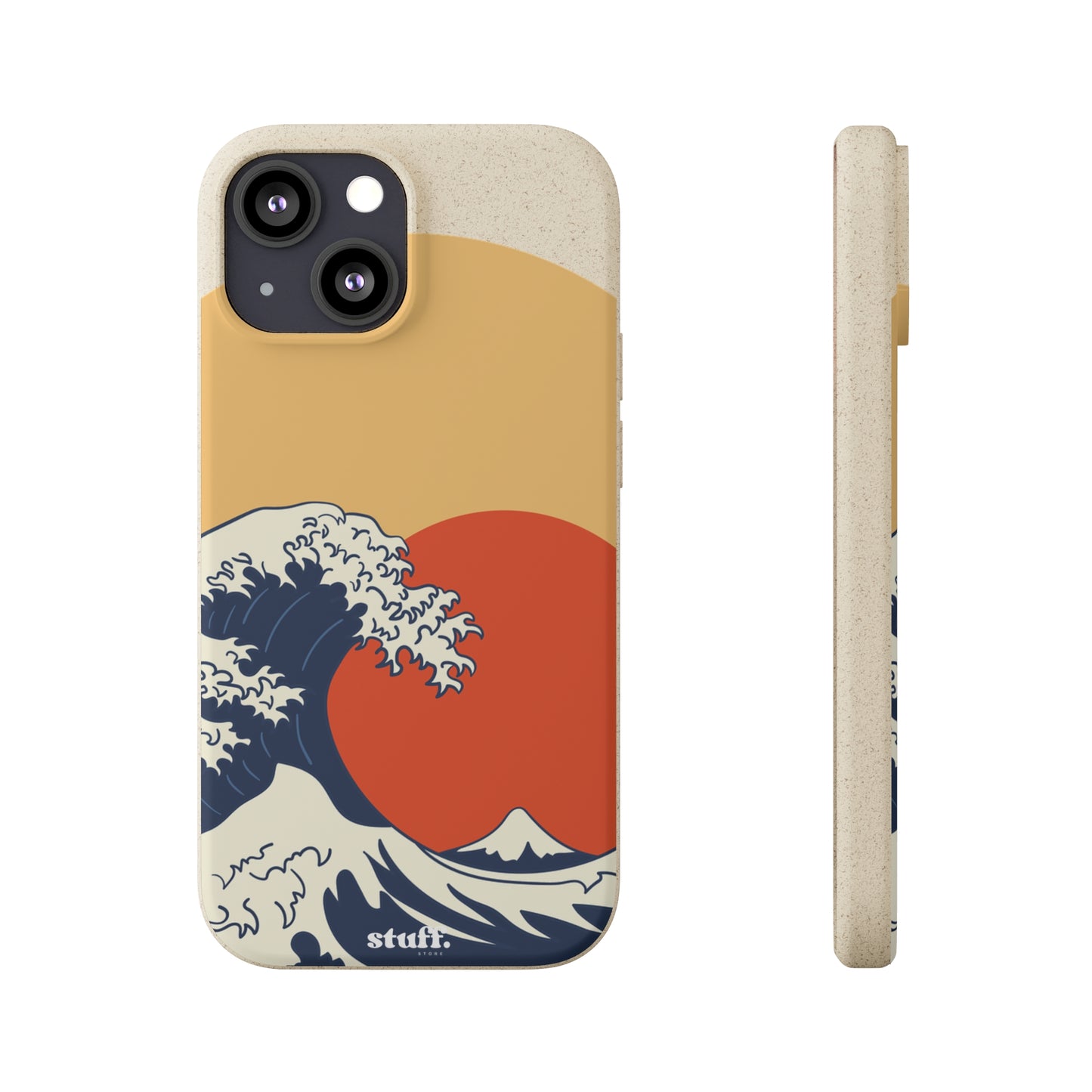La Grande Vague | biodegradable shell in bamboo and bioplastic - inspired by Japanese art