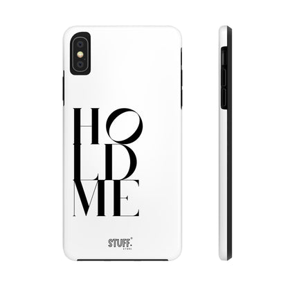 Hold Me | Coque résistante et durable avec Design épuré Monochrome