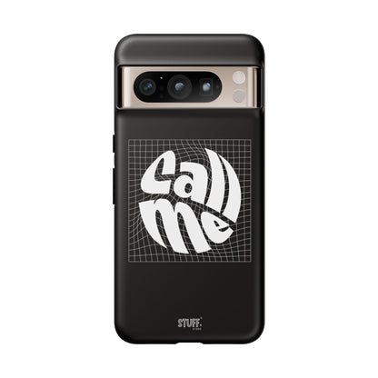 Call Me Case | Coque résistante double protection - Noir Effet Mat