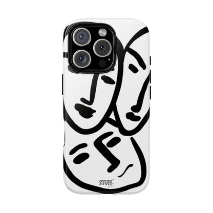 Les Trois Visages | Coque résistante double protection — inspiration Matisse