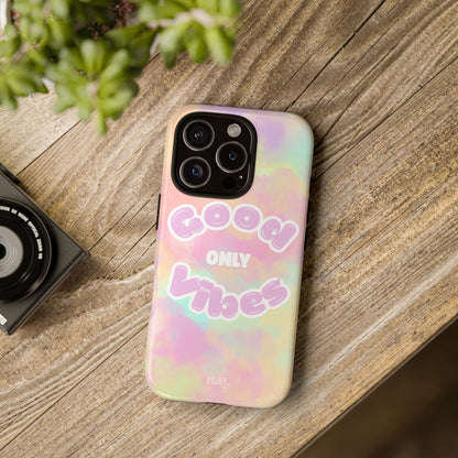 Good Vibes Only Case | Coque résistante double protection avec Design Aesthetic