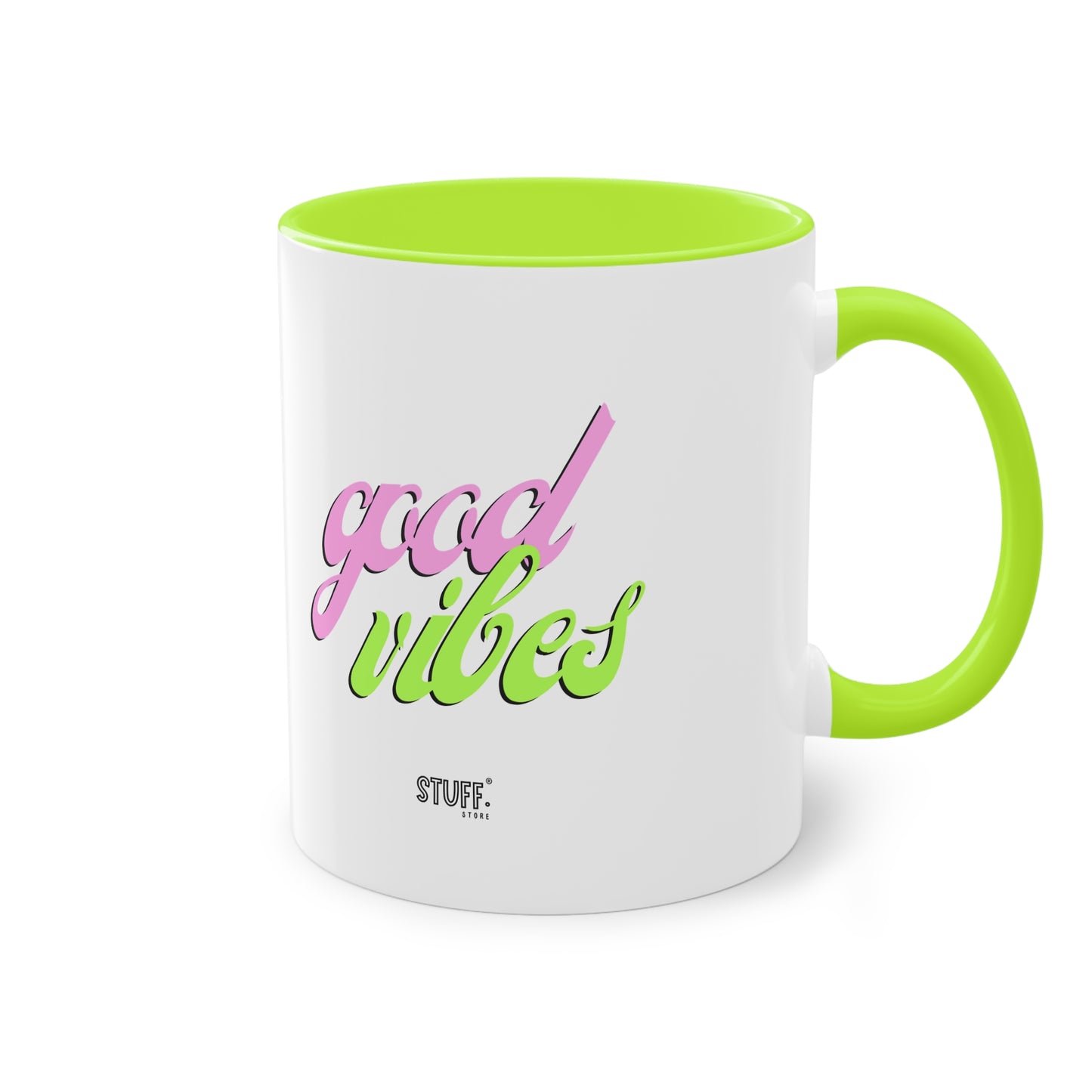 Good Vibes Cup | Mug bicolore en céramique - 330ml
