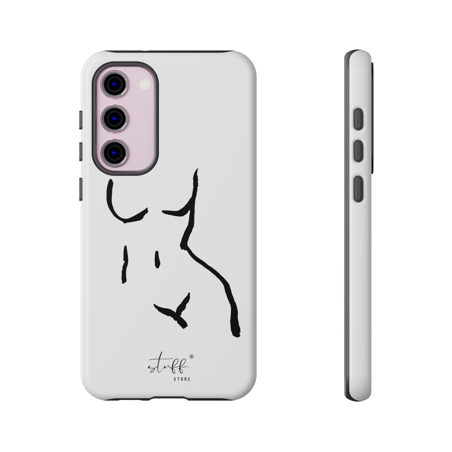The Curve Case | Resistant double protection shell with Minimalist Design by Women