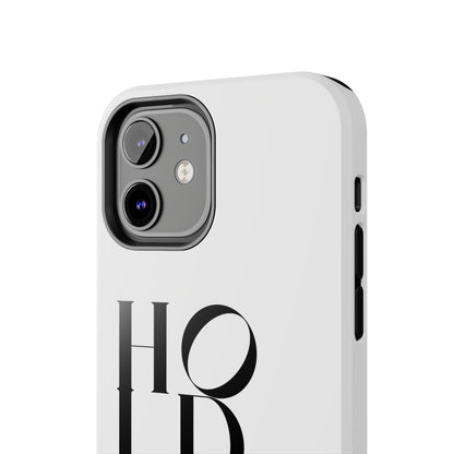 Hold Me | Coque résistante et durable avec Design épuré Monochrome