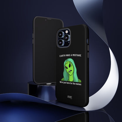 Meme Liking Alien Case | Coque résistante double protection pour les amateurs de Pop Culture