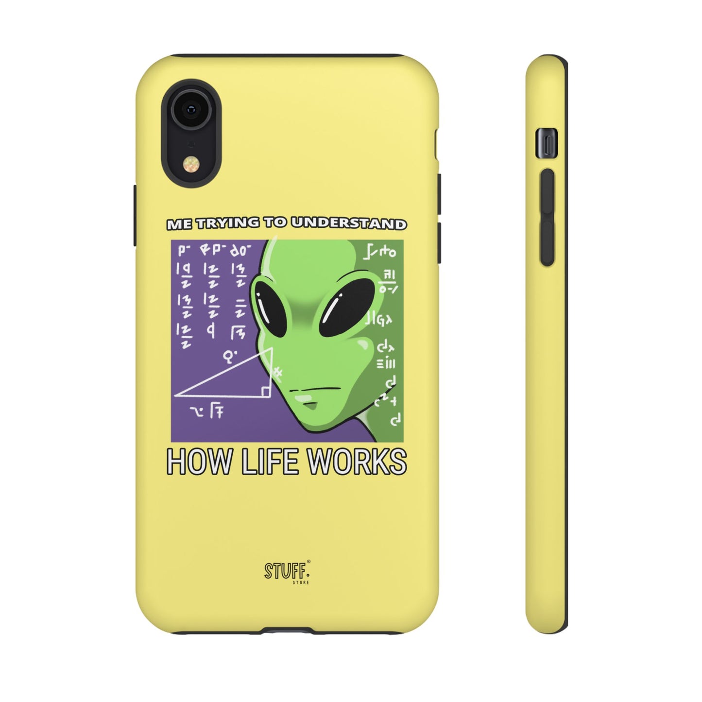 Confused Alien Case | Coque résistante Dual Protect anti-choc