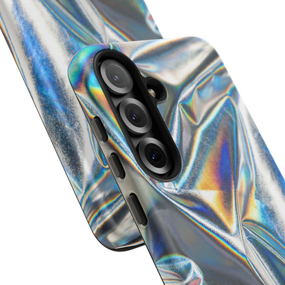 Metallic Case | Coque résistante double protection anti-choc - Effet Métallique