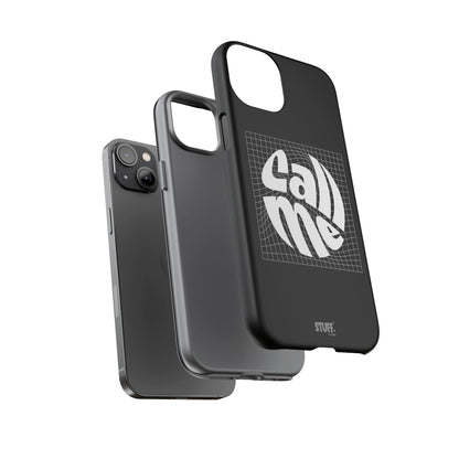 Call Me Case | Coque résistante double protection - Noir Effet Mat
