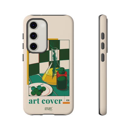 Olio d'Amore Case | Coque résistante double protection avec Design artistique Rétro