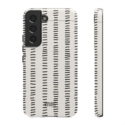 Striped Case | Coque résistante double protection antichoc - Design Minimaliste