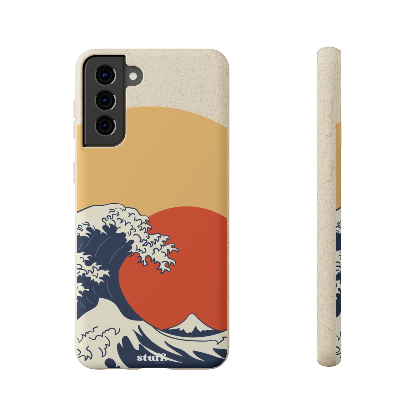 La Grande Vague | biodegradable shell in bamboo and bioplastic - inspired by Japanese art