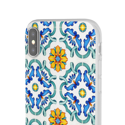 Mediterranea Case | Coque flexible et légère — Motif mosaïque méditerrannéen