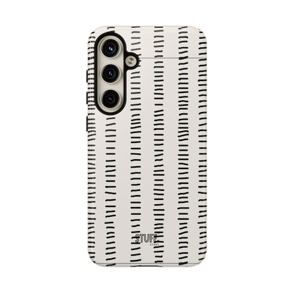 Striped Case | Coque résistante double protection antichoc - Design Minimaliste