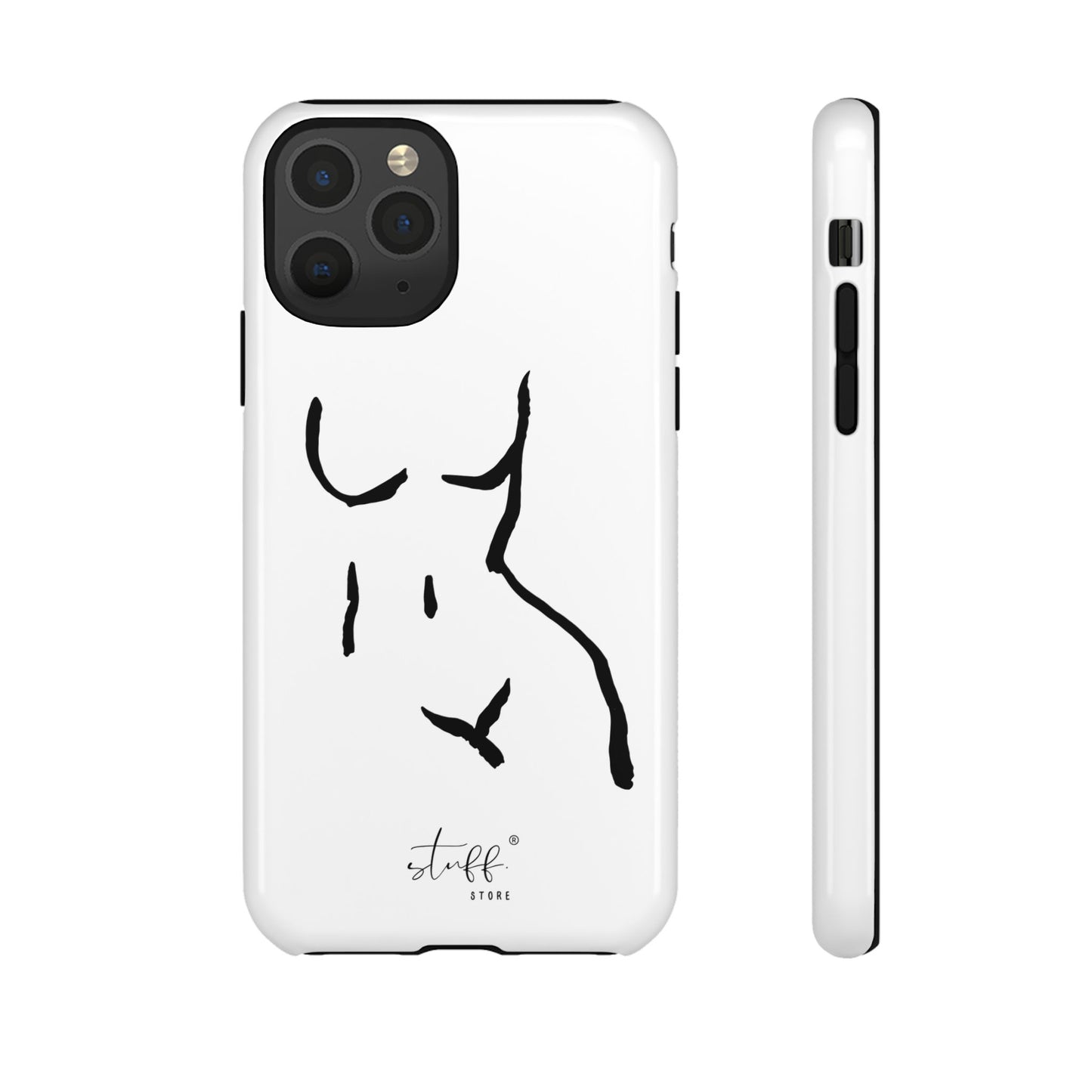 The Curve Case | Resistant double protection shell with Minimalist Design by Women