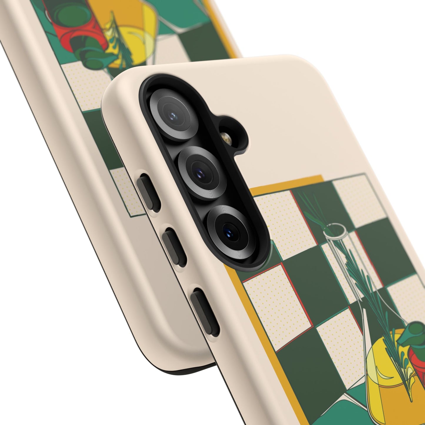 Olio d'Amore Case | Coque résistante double protection avec Design artistique Rétro