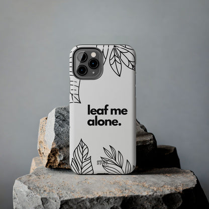 Leaf Me Case | Coque résistante double protection avec design minimaliste