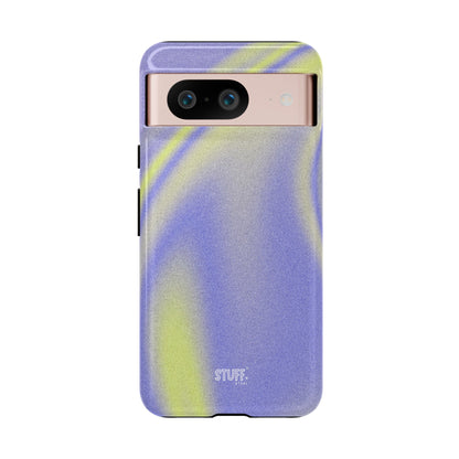Vibrant Case | Coque résistante double protection anti-choc - Violet & Jaune