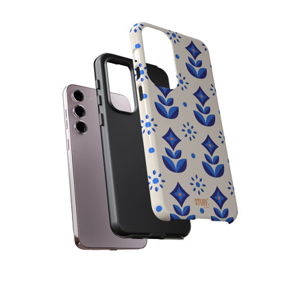 Floral Case | Coque résistante double protection avec Design Fleuri