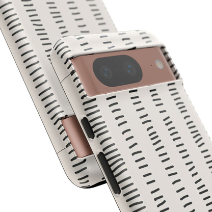 Striped Case | Coque résistante double protection antichoc - Design Minimaliste