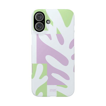 Natura Case | Coque snap légère et résistante avec Design Floral inspiration Matisse