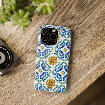 Mediterranea Case | Coque flexible et légère — Motif mosaïque méditerrannéen