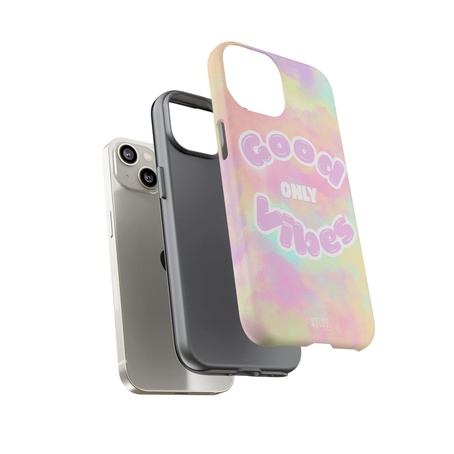 Good Vibes Only Case | Coque résistante double protection avec Design Aesthetic