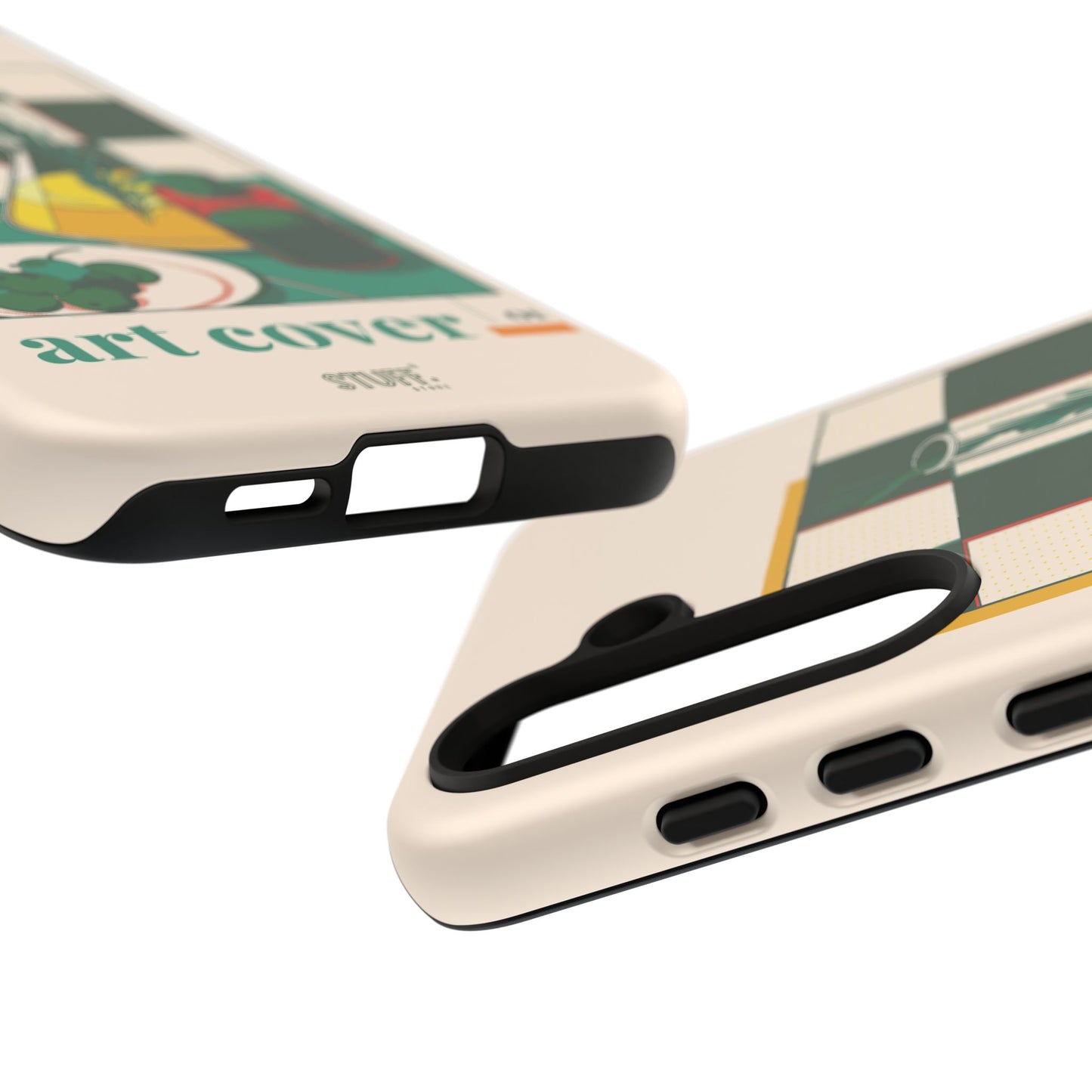 Olio d'Amore Case | Coque résistante double protection avec Design artistique Rétro