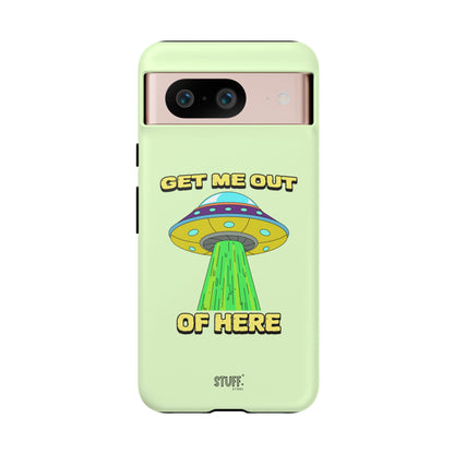 Get Me Out of Here | Coque résistante anti-choc — Vert Menthe