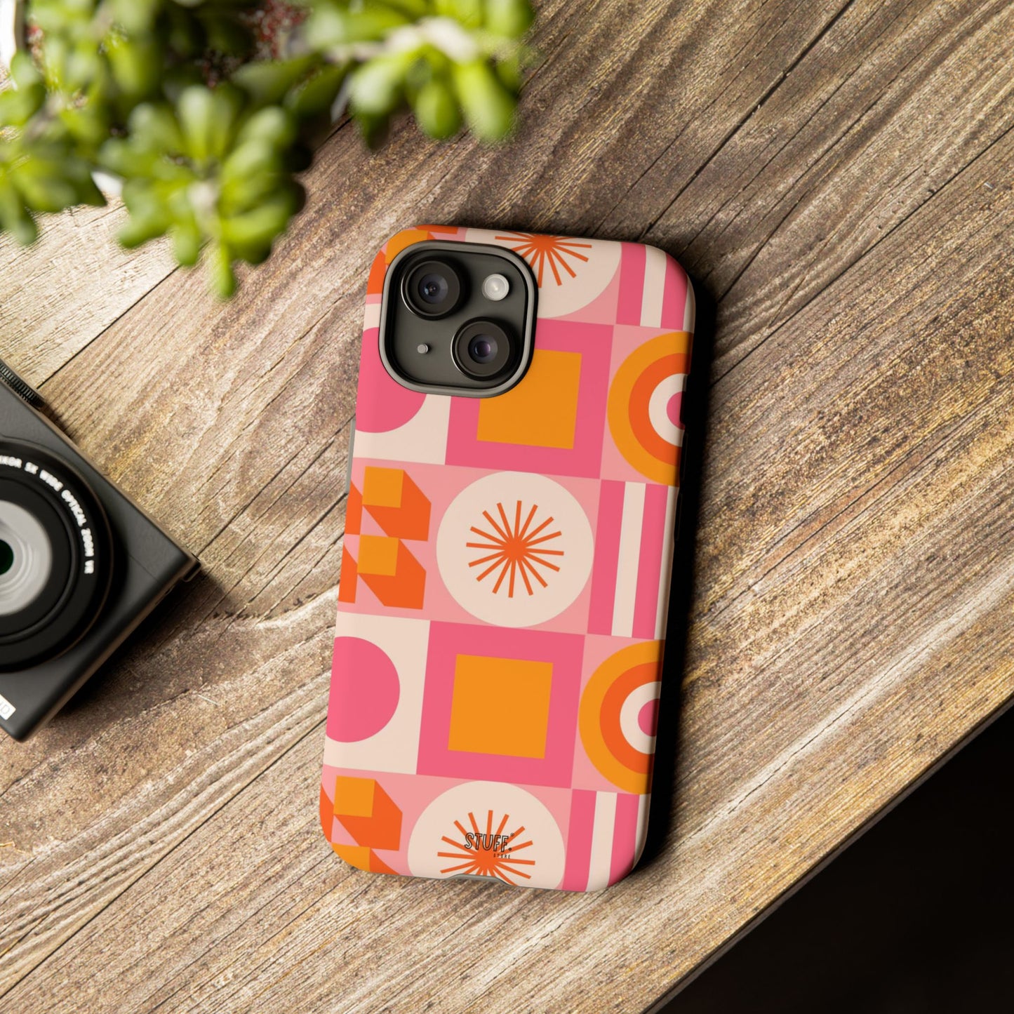 Stella Case | Coque résistante double protection avec Design coloré Rétro
