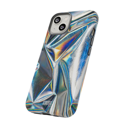 Metallic Case | Coque résistante double protection anti-choc - Effet Métallique