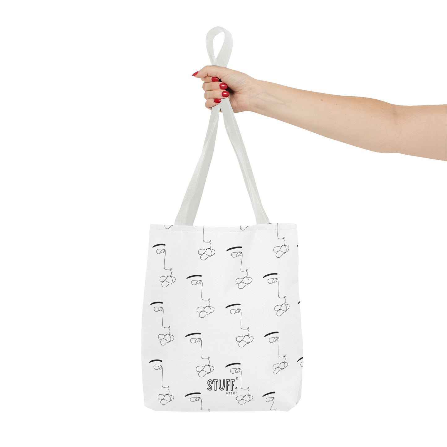 He’s Art Tote Bag | Sac cabas résistant et durable avec design one-line