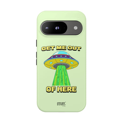 Get Me Out of Here | Coque résistante anti-choc — Vert Menthe