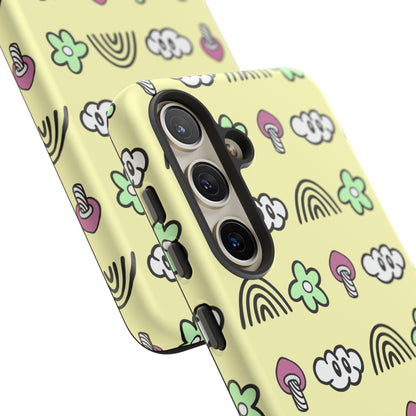 Pixie Case | Coque résistante double protection — Collection Pixie — Jaune