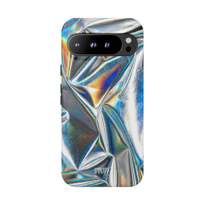 Metallic Case | Coque résistante double protection anti-choc - Effet Métallique