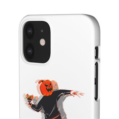Pumpksy | Coque snap légère et résistante inspiration Banksy – Blanc
