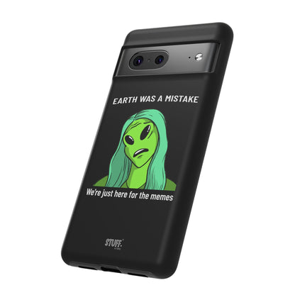 Meme Liking Alien Case | Coque résistante double protection pour les amateurs de Pop Culture