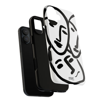 Les Trois Visages | Coque résistante double protection — inspiration Matisse