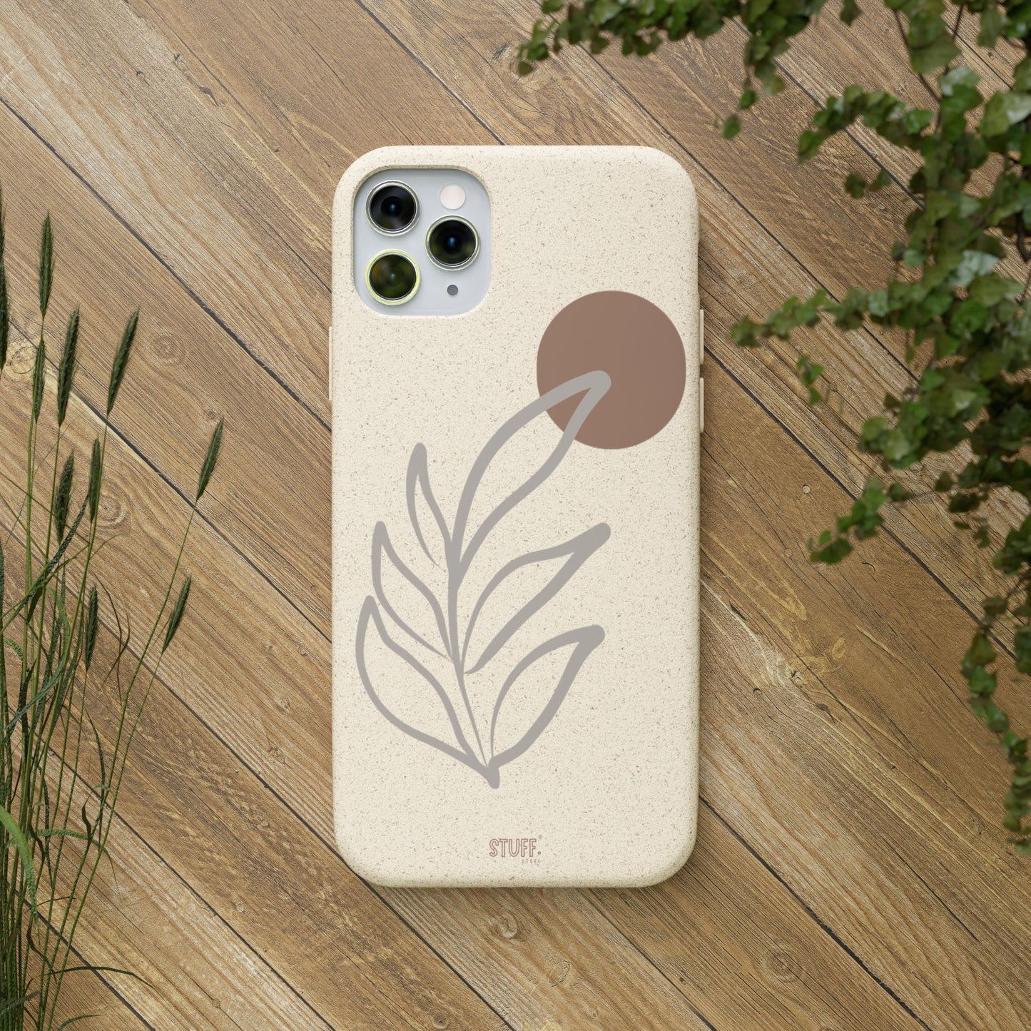 Boho Sunset | Eco-Friendly hull in Bamboo and Bioplastic with Bohemian Design - Gift wrapping available