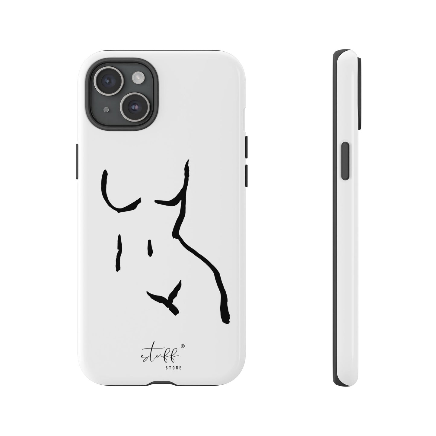 The Curve Case | Resistant double protection shell with Minimalist Design by Women