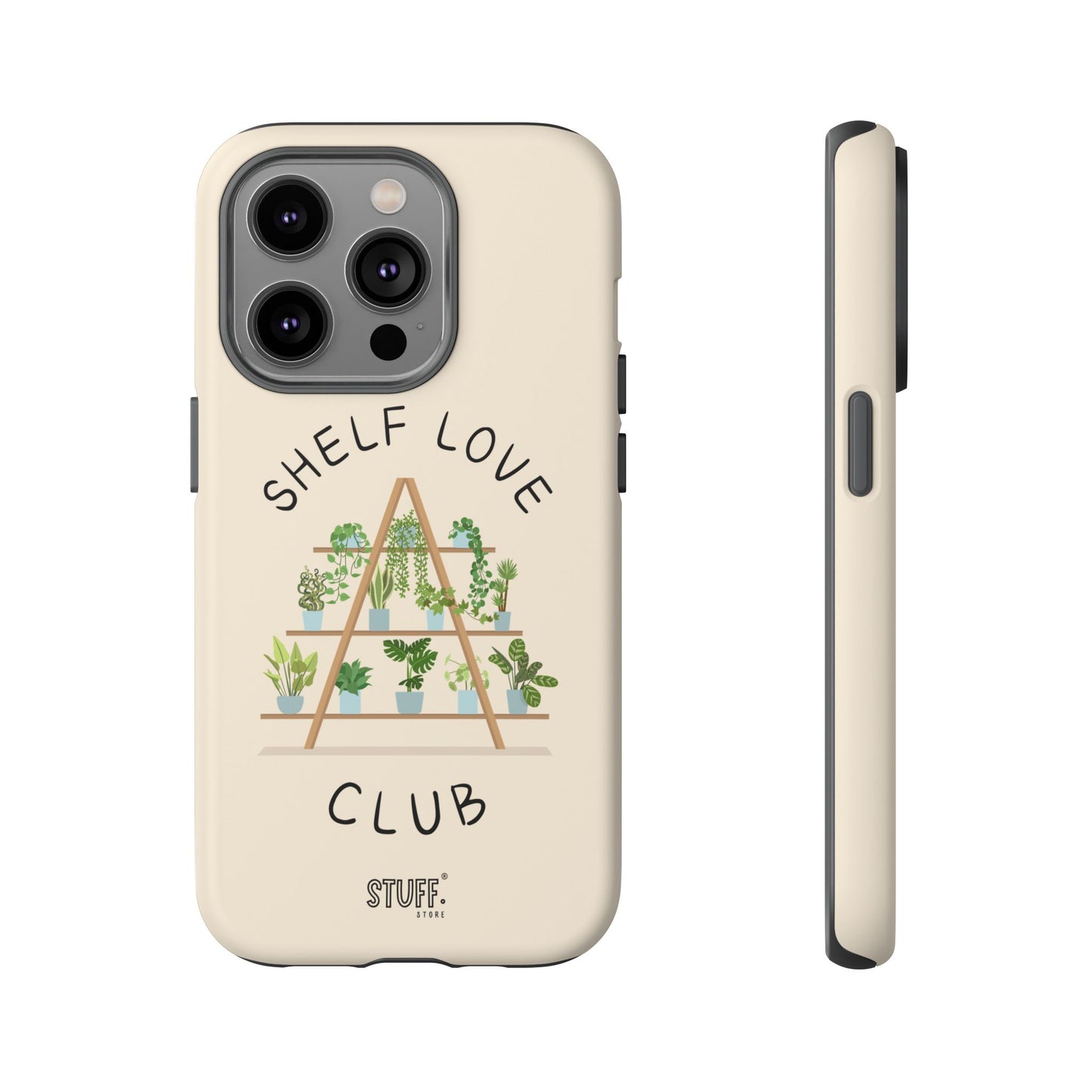 Shelf Love Club – Coque résistante à double protection | Parfaite pour les amoureux des plantes