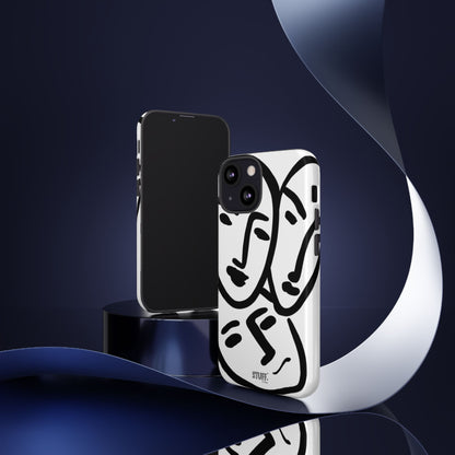 Les Trois Visages | Coque résistante double protection — inspiration Matisse