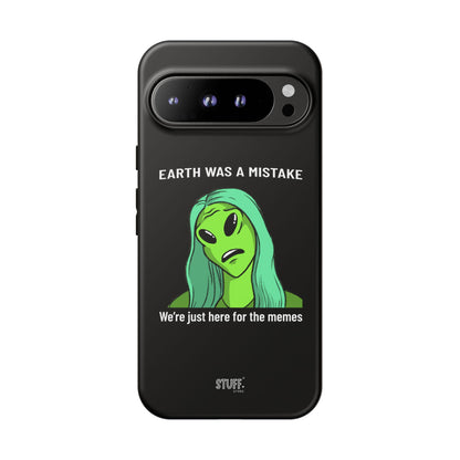 Meme Liking Alien Case | Coque résistante double protection pour les amateurs de Pop Culture