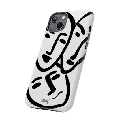 Les Trois Visages | Coque résistante double protection — inspiration Matisse