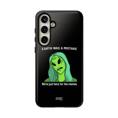 Meme Liking Alien Case | Coque résistante double protection pour les amateurs de Pop Culture